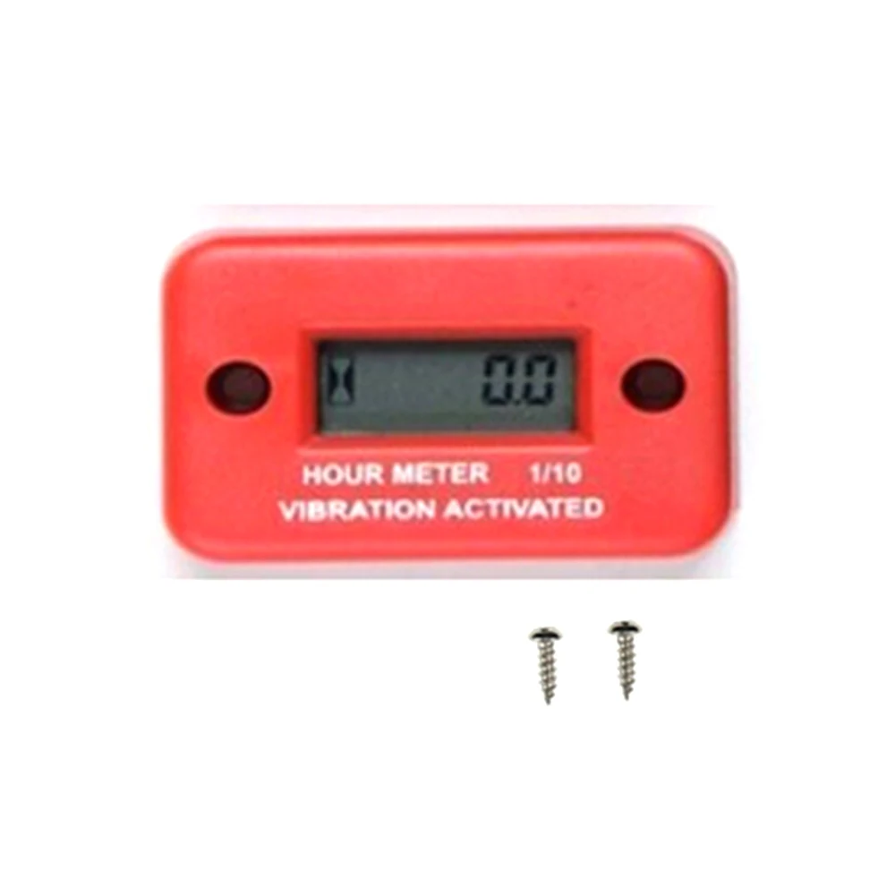 Digital Engine Hour Meter Inductive Waterproof LCD Hourmeter for