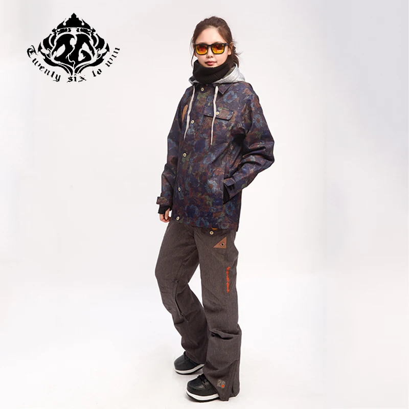 Twenty six to winSki Suit Women Snowboard Womens Jacket Ski Wear Ski