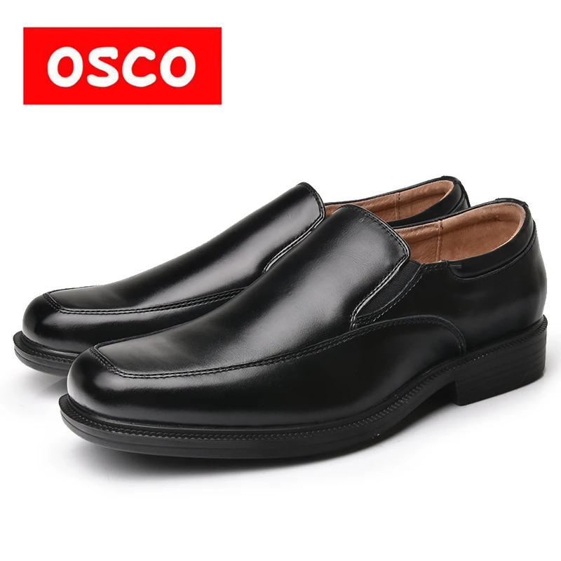 

OSCO Factory direct Genuine Leather high quality New Fashion Casual loafers Light weige Gentleman Casual Shoes Man #RUB987501B