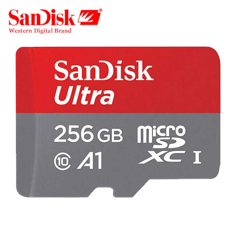 sandisk ультра Micro SD карты 256 ГБ 100 МБ/с. C10 флэш-карта памяти 200GB 256GB Microsd 400 ГБ TF Карта A1 для телефона для настольного компьютера