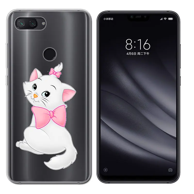 Cute Animal Fundas for Xiaomi Mi8 lite Silocone Case Xiaomi Mi 8 A2 A2 Lite for Soft TPU for Xiaomi Redmi 4X 6A Note5 Note6 Pro (16)