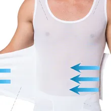 Мужской жилет, бодибилдинг и корсеты, формирующая одежда для мужчин, коррекция фигуры, потеря веса, спортивный компрессионный Корректор тела, Завязывающийся на талию