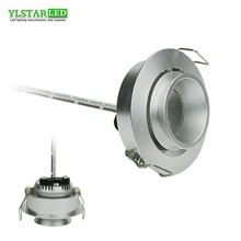 YLSTAR DC3.5V DC12-24V DC85-265V 3 Вт Мини Светодиодный точечный светильник Встраиваемый светодиодный точечный светильник для спальни холодный белый теплый белый