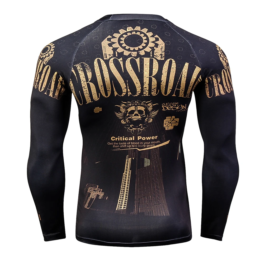 الأزياء طويلة الأكمام الرجال تي شيرت 3D يطبع الجلد ضيق ضغط قمصان للرجال MMA Rashguard الذكور الجسم بناء أعلى اللياقة البدنية الأزياء طويلة الأكمام الرجال تي شيرت 3D يطبع الجلد ضيق ضغط قمصان للرجال MMA Rashguard الذكور الجسم بناء أعلى اللياقة البدنية