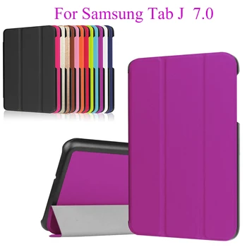 

Colorful PU Painted Flip Leather Case For Samsung Galaxy Tab J 7.0 inch T285DY Tablet Cover Cases Stand Shell Protective Shield