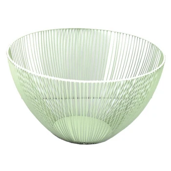 

Nordic Wrought Iron Fruit Basket Luxury European Fashion Fruit Plate Metal Storage Basket Bread Basket For Home