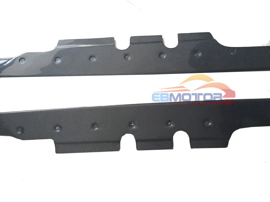 E Style Real carbon fiber Side Skirts 1pair FOR BMW E90 E92 E93 M3 2Dr 4Dr 2008-2014 B293