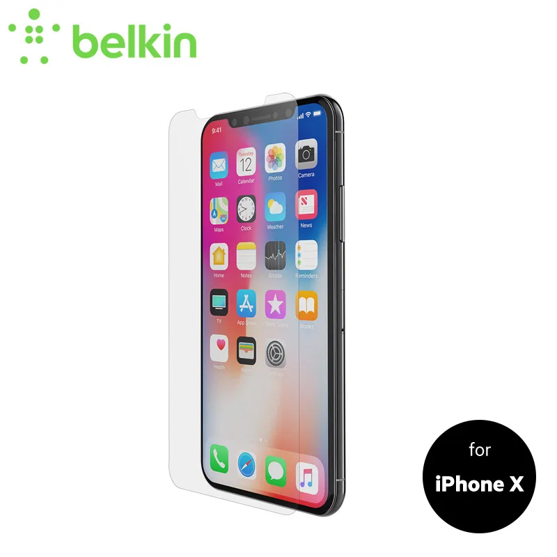 Belkin Original ScreenForce Invisiglass Ultra Screen Glass Protector for iPhone X with Retail
