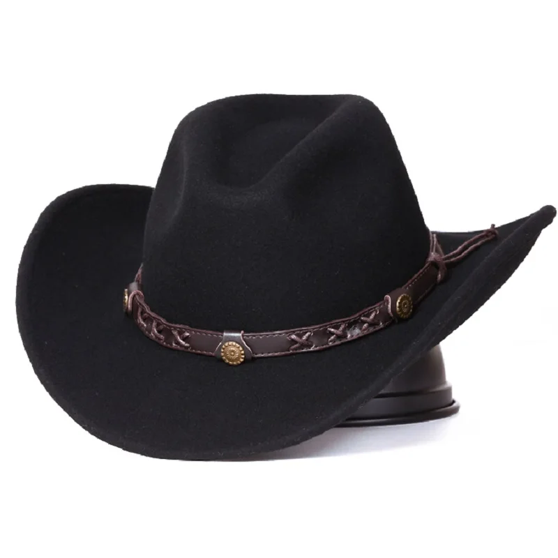 crushable felt cowboy hat