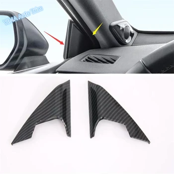 

Lapetus Car Styling Front Inner Window Pillar A Triangle Frame Cover Trim ABS Fit For Toyota Avalon 2019 2020 Carbon Fiber Look