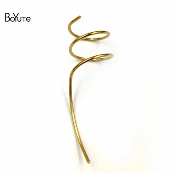 

BoYuTe 50Pcs 27*50*1.2MM Metal Copper Wire Accessories Hand Made Diy Jewelry Findings Components