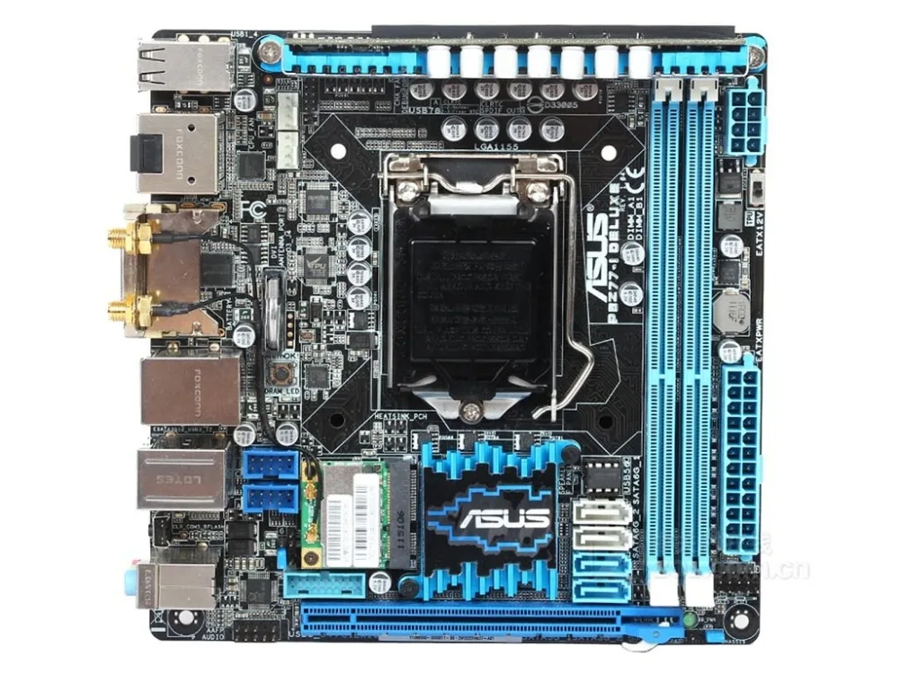 

Free shipping original motherboard for ASUS P8Z77-I DELUXE DDR3 LGA 1155 USB2.0 boards 16GB Z77 Desktop motherborad