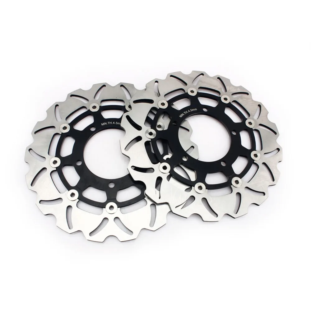 

BIKINGBOY Front Brake Disks Discs Rotors Wave Set For Suzuki GSXR 600 GSXR 750 2006 2007 GSXR 1000 2005 2006 2007 2008 05-08