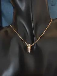 MXIAOD 2019 ожерелье из титановой стали эффектное ожерелье, цепочка ожерелье из нержавеющей стали ожерелье для женщин