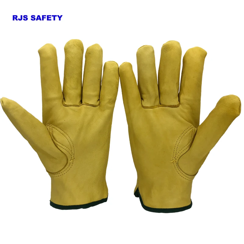 Защитные рабочие перчатки из овечьей кожи мужские рабочие сварочные перчатки защитные садовые спортивные мото износостойкие перчатки 4020Y
