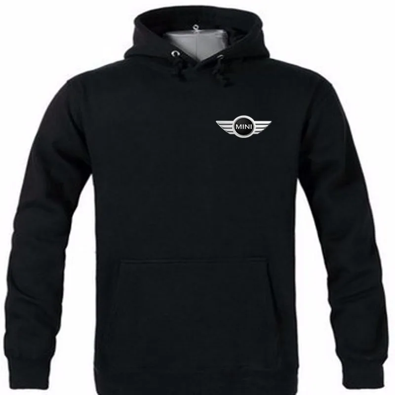 

Mini logo pullvoer hoodie fleece cotton hoodie pullover hoody print casual hoodie