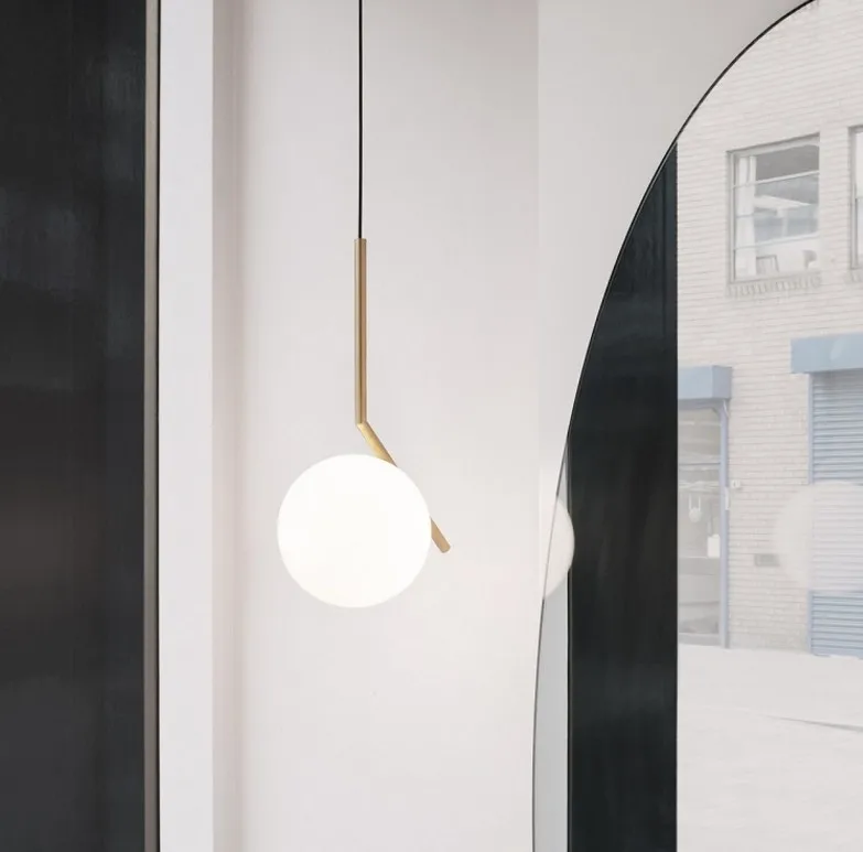 Nordic-Contemporary-Design-Replica-IC-pendant-lamp-Michael-Glass-aluminum-lampshade-ball-Suspension-Lighting-free-shipping (1)