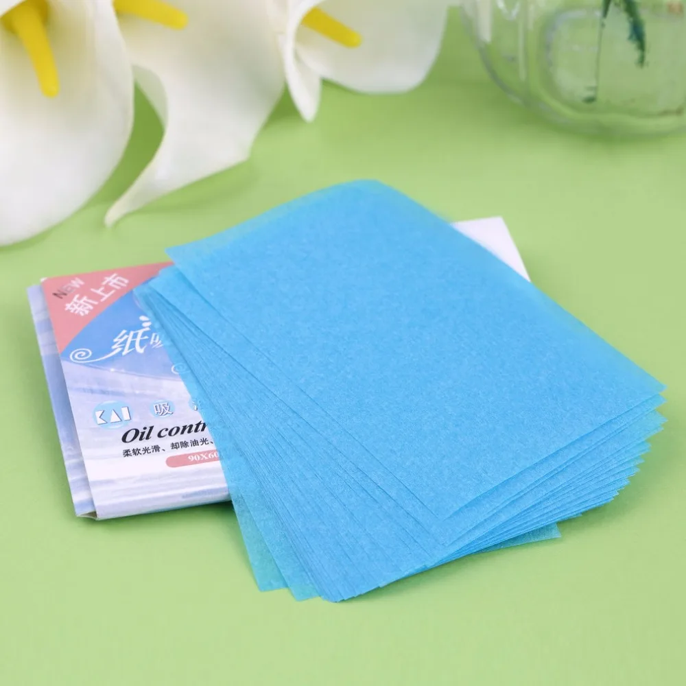 

100pcs Tissue Papers Pro Powerful Makeup Cleaning Oil Absorbing Face Paper Absorb Blotting Facial Cleaner Facial Beauty Tools