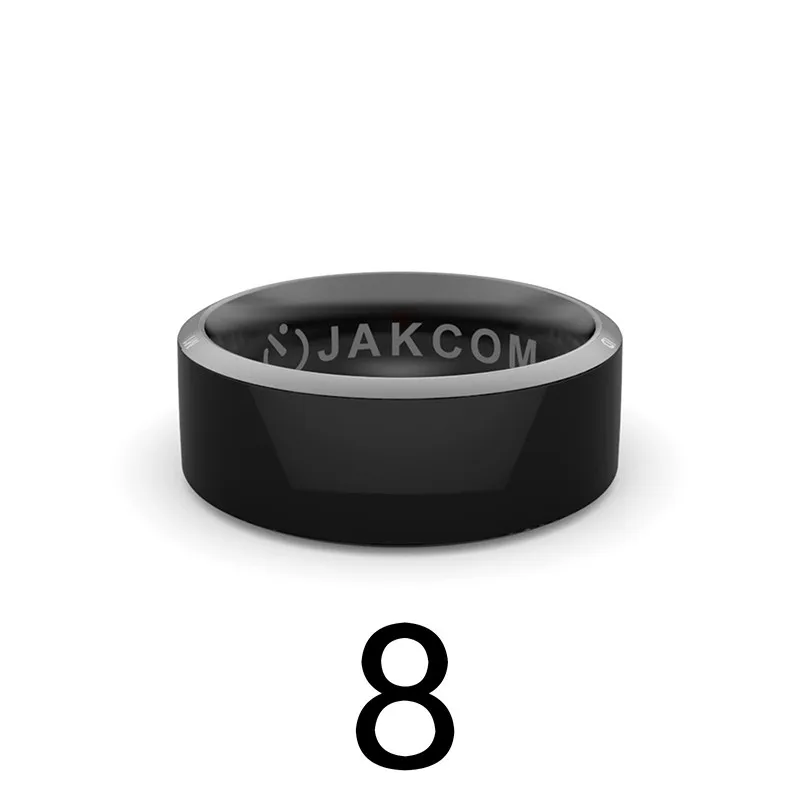 Jakcom R3 умное кольцо многофункциональное водонепроницаемое интеллектуальное волшебное кольцо для Android Windows NFC мобильный телефон умные аксессуары - Цвет: Size 8