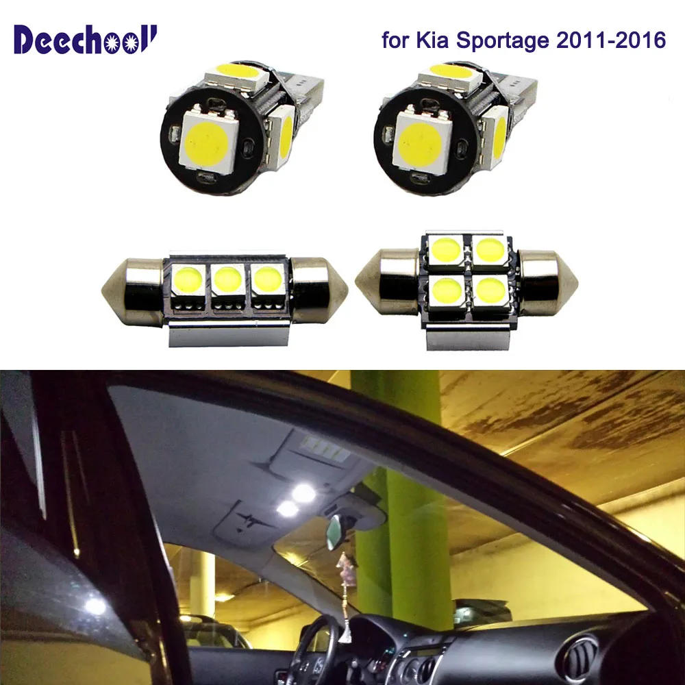 Buy deechooll 12x Car Interior LED Bulb for Kia