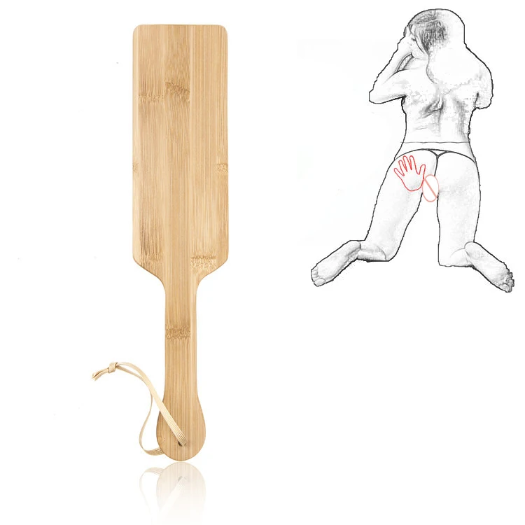 Сексуальная Bamboo Slave Paddle плетка БДСМ для шлепков Flogger Фетиш бандаж эротические
