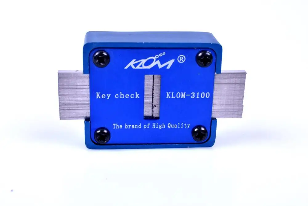 

Klom Key Checker Key Machines Clamp Key Cutting Machines Ja'w's Replacement Fixture With Button Pad Chuck[one set]