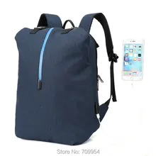 Рюкзак для ноутбука школьный ПК зарядное устройство USB 1" 15,6" Сумка для ноутбука для MacBook Acer Asus