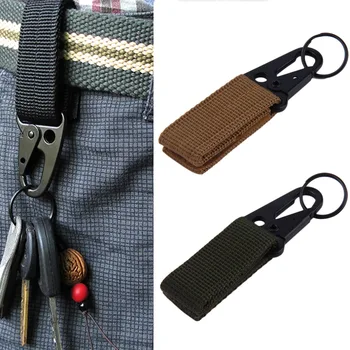 

Backpack Carabiner Snap D-Ring Clip Locking Tactical Hiking Camping Tool Magic Stick Hook Stripe Hanging Accessories Hot Sales