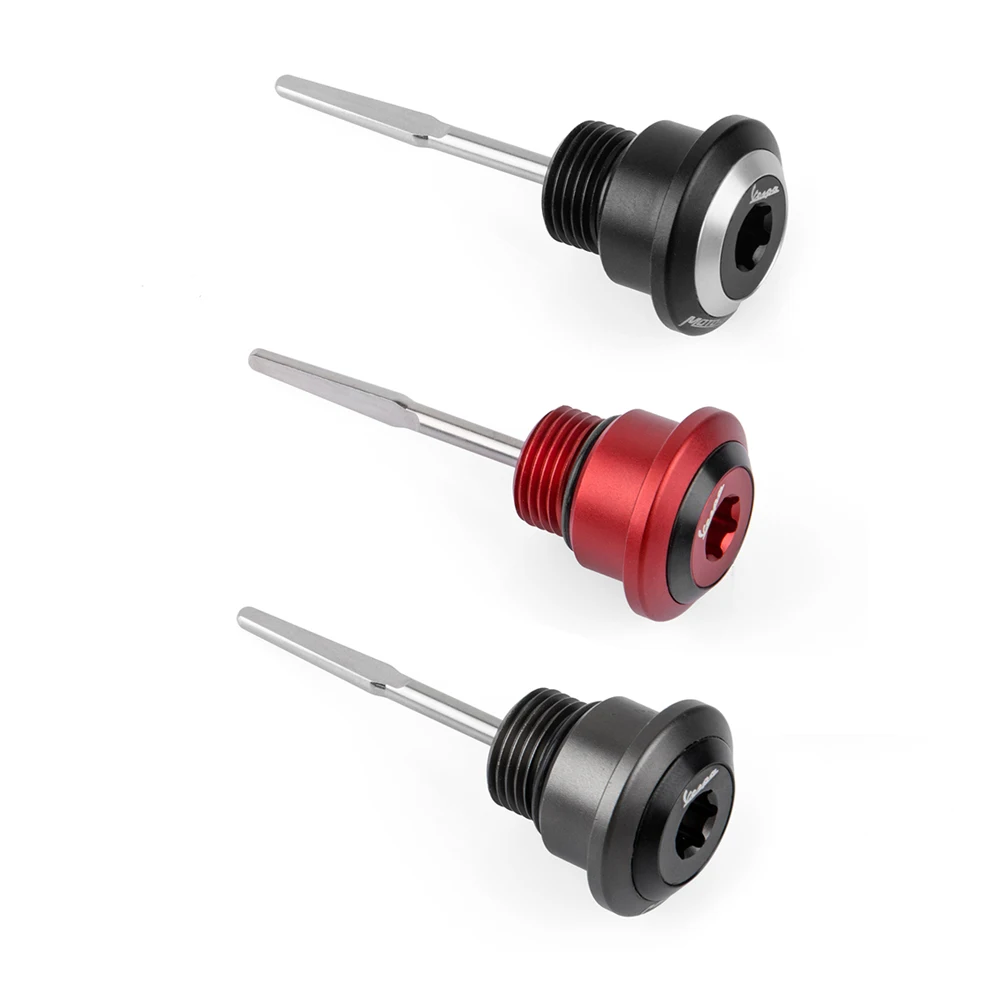 

Motorcycle Accessories Engine Oil Stick Dipstick Tool Level For Piaggio Vespa GTS300