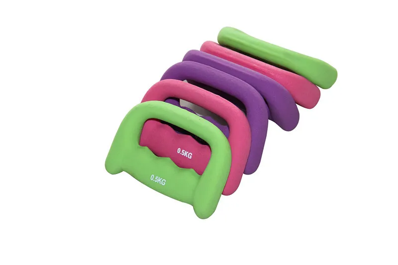 3 colours 2 pcs/pair 0.5kg*2 dumbbells walking dumbbell