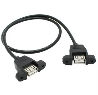

50 centimeters With screw hole USB2.0 mother to mother tieline mother to mother fixed USB bus double head