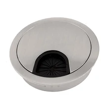 SOSW-PC компьютерная нержавеющая сталь 50 мм Диаметр стол люверсы Кабельные отверстия крышки