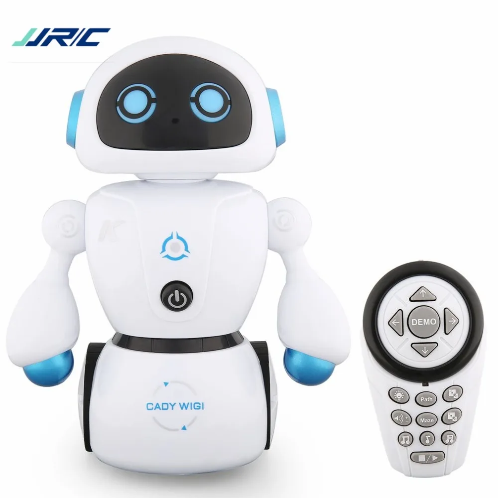 

JJR/C R6 CADY WIGI Intelligent RC Robot Music Dance Smart Robot Programmable Line-following Maze-solving Kid Toy Gift tt