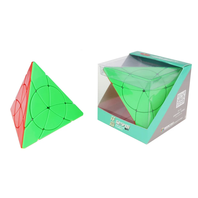 

Yongjun YJ Strange Shape Petal Pyramid Magic Cube 98*81.5 mm Puzzle Toys Cubo Magico Educational Toy for Children