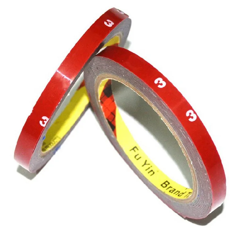 New M33 Car tape Auto Tape 6/8/10/15/20mmx2.5m Double Side Sticker