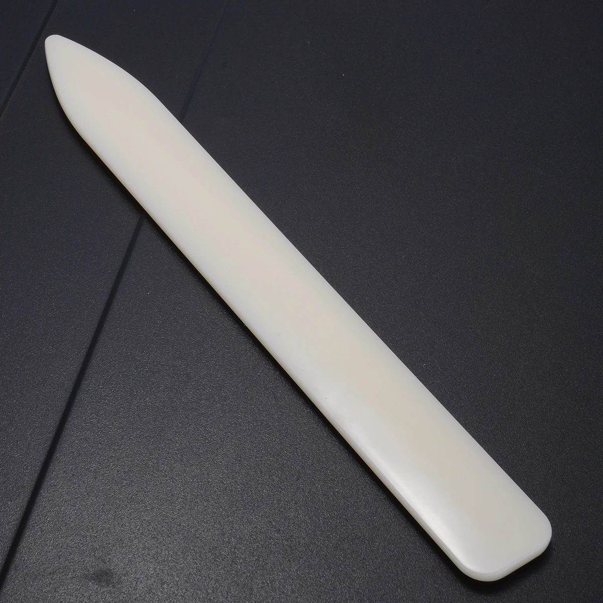 2 Sizes Handmade Leather Craft Trimming Tool Bone Leathercraft Edge Trimmers For Working Cutting DIY Supplies