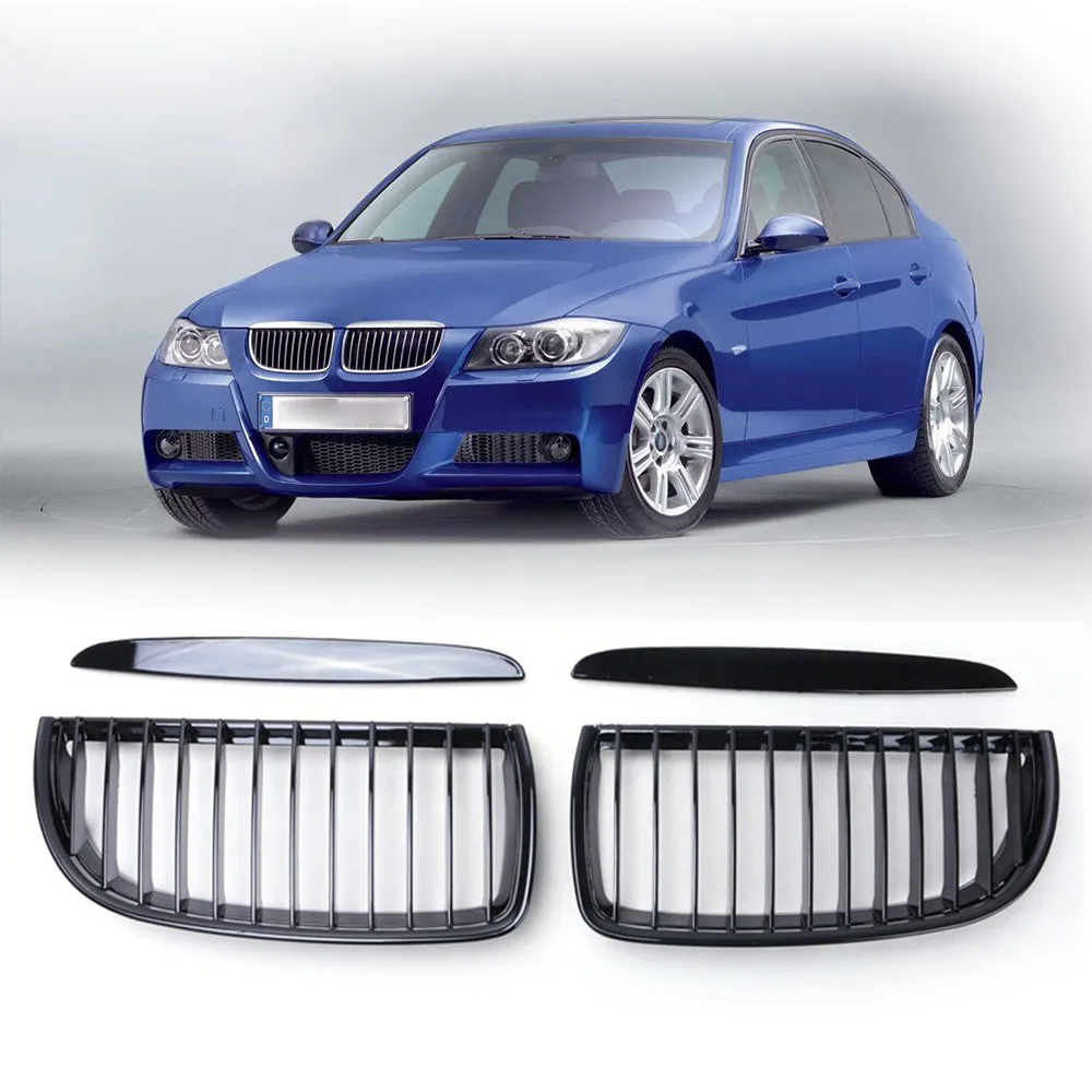 Car Front Bumper Grill Pair Replacement Front Kidney Car Front Bumper Grill Pair Replacement Front Kidney