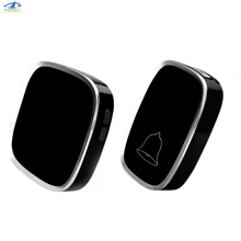 Hfsecurity Беспроводной Дверные звонки Дистанционное управление дверца Водонепроницаемый дверной Звонок домофона колокольчиками движения Сенсор