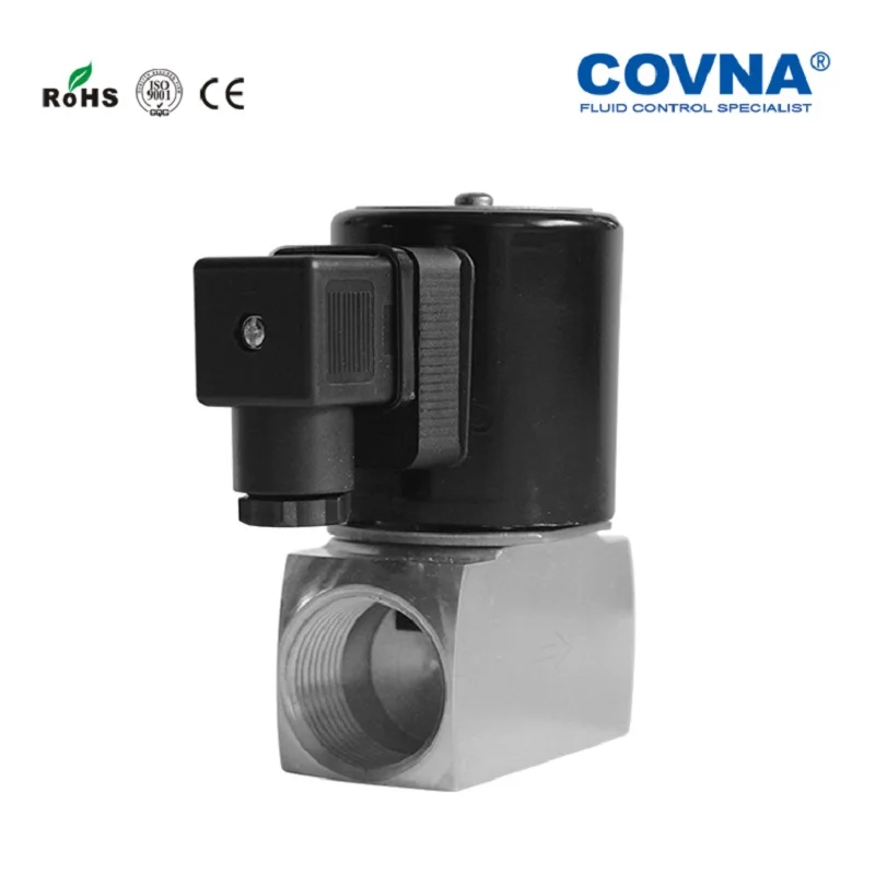 1/4 дюйма ZCT 2/2 пути поршень электромагнитный клапан нормально закрытый резьба для паровой