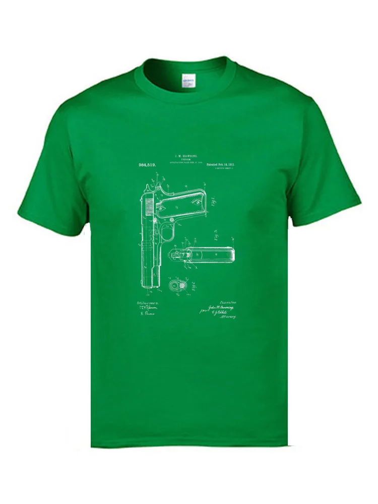 Printing Top T-shirts Design Short Sleeve Fashion O Neck Pure Cotton Tops Tees Fitness Tight Tee Shirt for Men NEW YEAR DAY Lungs   Colours  8385 green