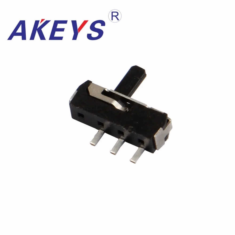 30 шт. мини переключатель скольжения 1P2T SPDT 3 контакта SMD SMT микро переключатели