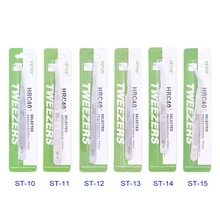 Лидер продаж Нержавеющая сталь HRC40 ST10 ST-11 ST12 ST13 ST14 ST-15 ST-16 ST-17 пинцеты «VETUS» для ручного инструмента 360 шт./лот