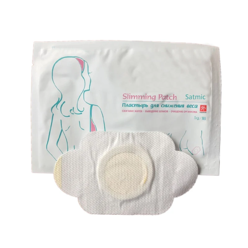 

10 pcs/lot ZB Boyd Slim patch Bang de li Slimming Navel Sticker 12*7 cm Weight Loss pad Burning Plaster Patch