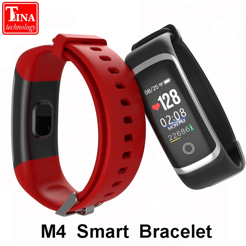 New M4 Smart Bracelet Waterproof Fit Heart Rate Monitor Activity