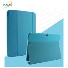 2017 nueva Plegable Soporte Elegante de LA PU funda de Cuero para el Libro Samsung Galaxy Tab 3 10.1 P5200 P5210 P5220 + película de pantalla + stylus + otg