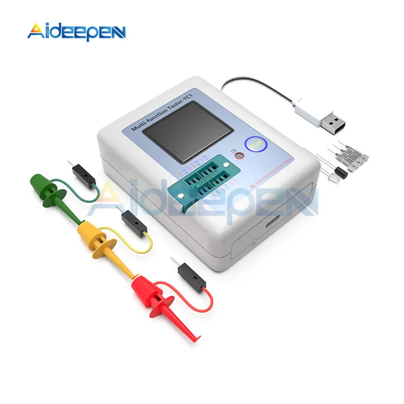 

LCR-TC1 3.5 inch Colorful Display Multifunctional TFT Backlight Transistor Tester For Diode Triode Capacitor Resistor Transistor