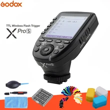 Godox xpro-S XPros ttl Беспроводной вспышка триггера 1/8000s 11 настраиваемые функции вспышка-стробоскоп для Godox TT685S V860II-S TT600S