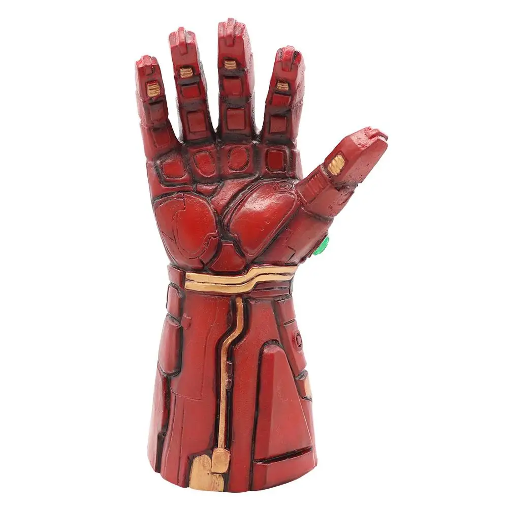 Железный человек Tony Stark Infinity Gauntlet светодиодный светильник супергерой Бесконечность камень косплей перчатки Гибкие пальцы