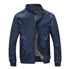 M-5XL Spring Summer Jacket Men Casual Thin Thick Windbreaker College Bomber Black Windcheater Homme Varsity Jacket Big Size YJ19