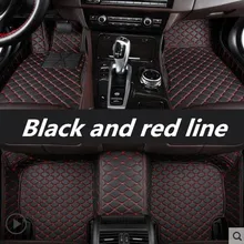 Обновление кожаные автомобильные коврики для Kia Sportage QL пользовательские коврик для ног автомобильный коврик автомобиля чехлы